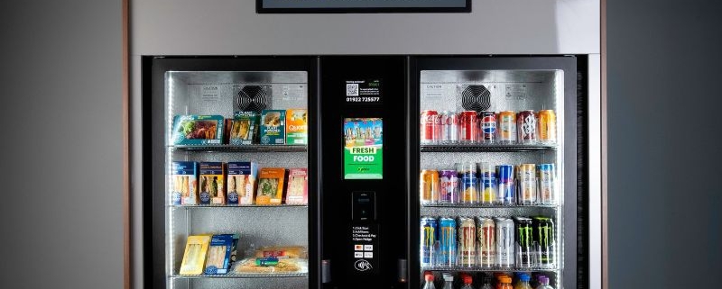 The Express Refreshments Smart Fridge is launching soon.