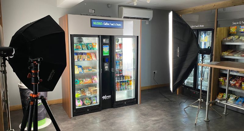 We carried out an in-house photoshoot on our smart fridge facility recently.