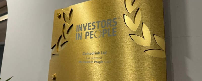 Coinadrink is delighted to have retained the Investors in People Gold accreditation.