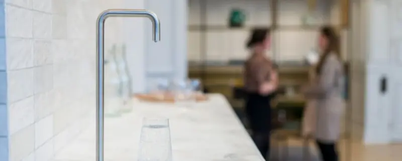 The Borg T2 water tap from Coinadrink is one of the many options available for businesses looking to install a water dispenser on their premises.