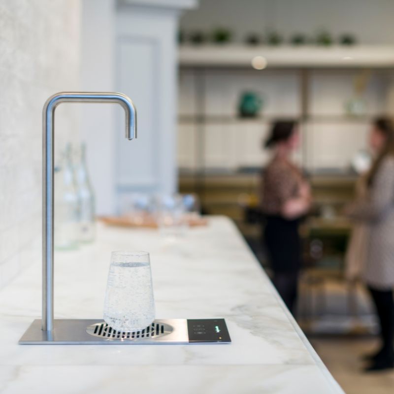 Coinadrink's range of water taps such as the Borg T2 represent forward thinking refreshment solutions for the workplace.