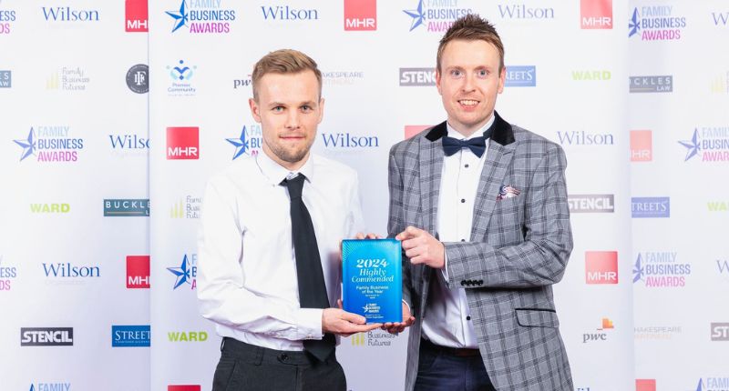 Coinadrink Limited is a highly commended Midlands Family Business!