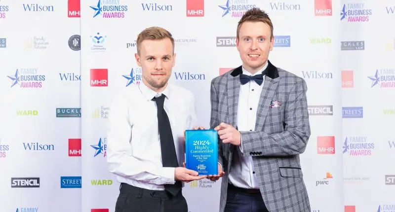 Coinadrink Limited is a highly commended Midlands Family Business!