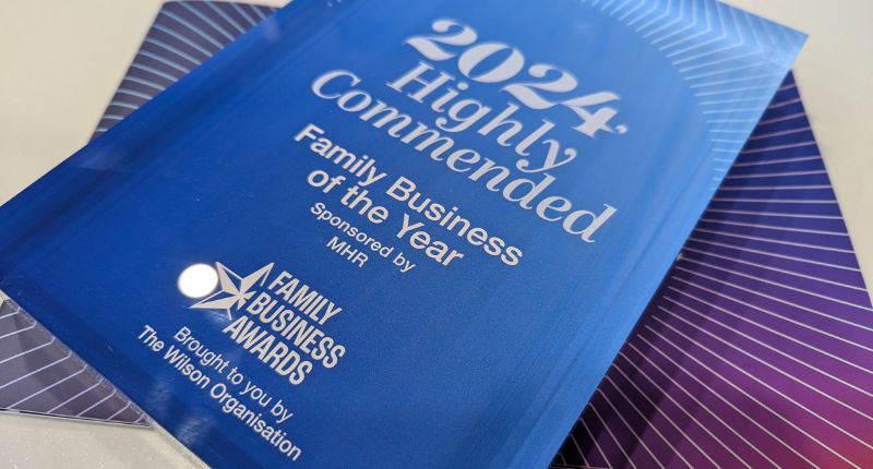 A proud family business since 1962, Coinadrink Limited was delighted to be highly commended at October's Midlands Family Business awards.
