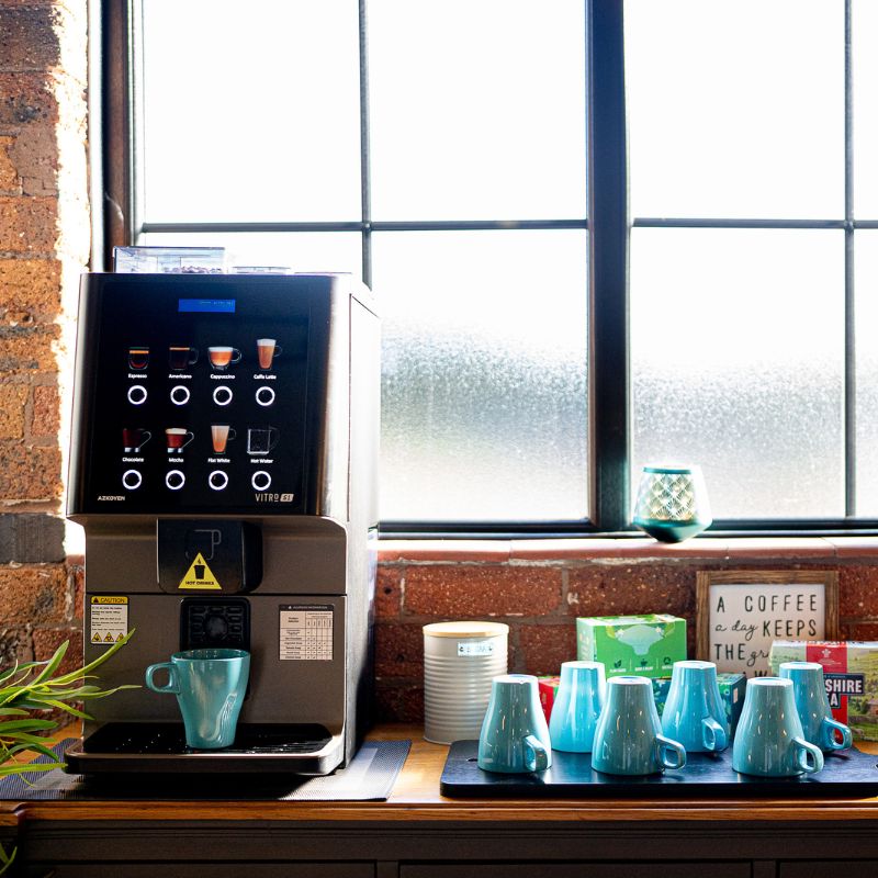 Bean to cup coffee machines are some of our most popular commercial coffee machines, such as this Vitro S1 which costs less than you might think.