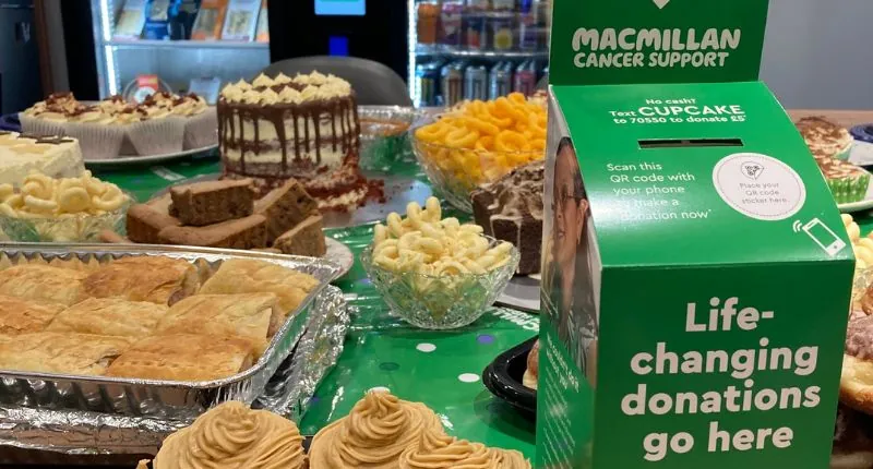 We hosted our MacMillan Coffee Morning in October, which was a great occasion.