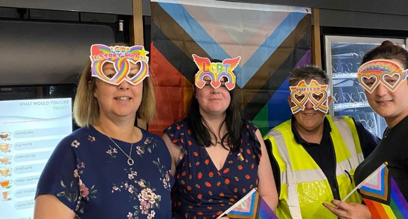 We hosted our first ever Pride Party in June.