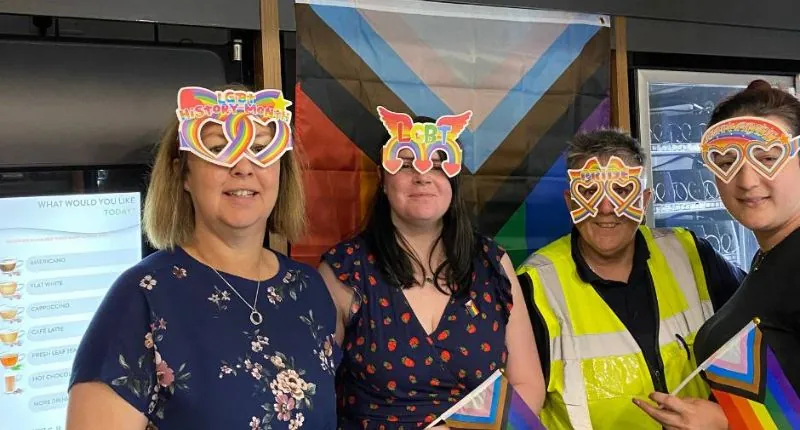 We hosted our first ever Pride Party in June.