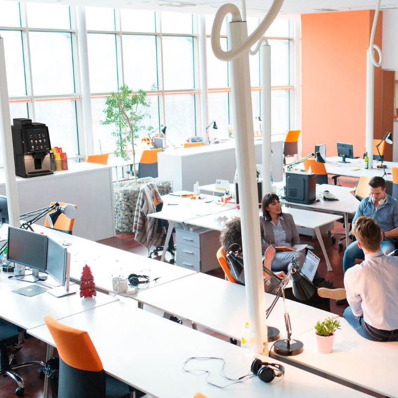 Bean to cup coffee machines available to buy or rent from Coinadrink Limited