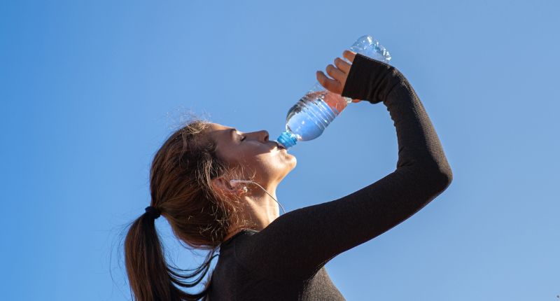 Drinking water daily can boost your workout performance.