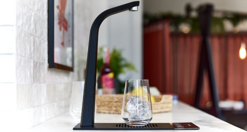 Hot water dispensers like the Borg T3 provide hot, cold, ambient and even sparkling water on demand.