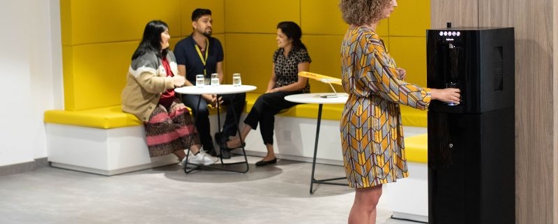 How do water dispensers work?