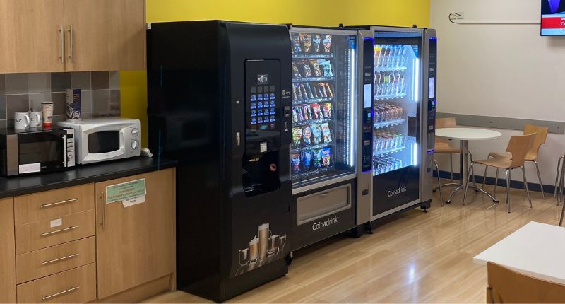 Coinadrink's vending service takes care of everything, which means business leaders can carry out their duties safe in the knowledge that their vending machines are running seamlessly in the background.