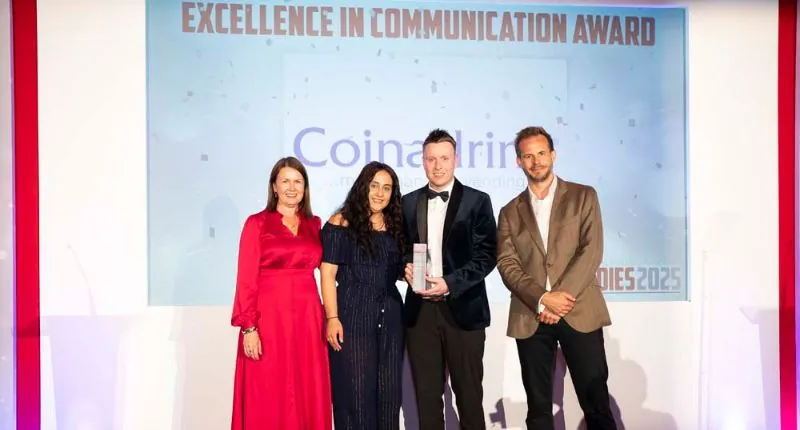 Coinadrink won the Excellence in Communication Award at The Vendies 2025