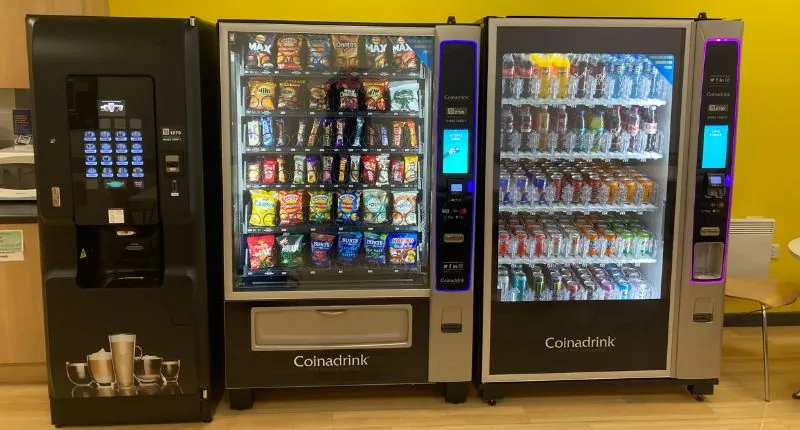 Fully managed vending solutions from Coinadrink include automated stock replenishment of all your favourites, without you needing to chase us.