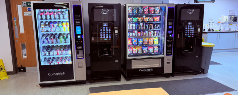 Coinadrink's vending service is a hassle-free way to upgrade your on-site refreshment solution.