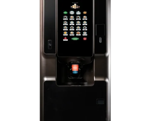 Experience the reliable Cali hot drinks vending machine with an optional fully managed service from Coinadrink.