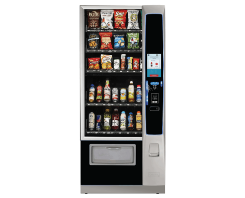 The Merchant 4 snack and cold drinks vending machine is a compact choice that will fit into the tightest of spaces.
