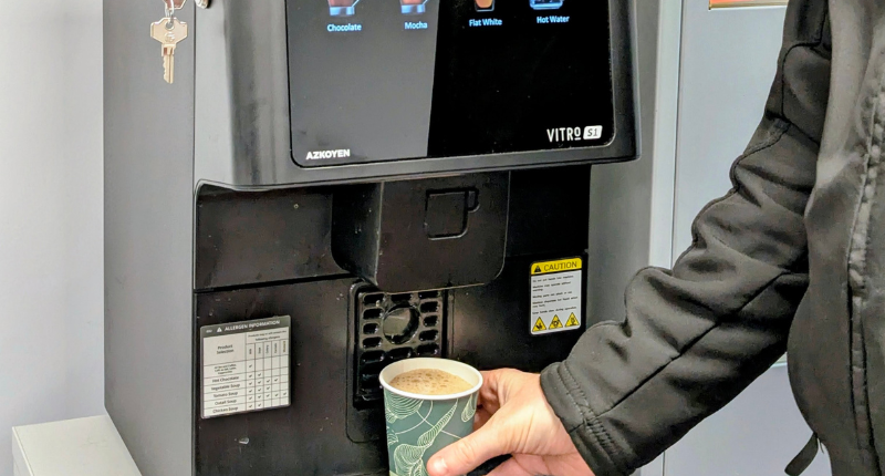 PP Control and Automation has been a customer for 20 years, which has led to them adding additional solutions such as commercial coffee machines in recent years.
