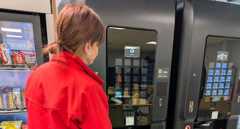 Factory vending machines and additional refreshment solutions at PP Control and Automation help improve employee wellbeing and staff satisfaction on site.
