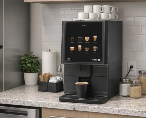 The Vitro S1 Evo commercial coffee machine is great for small office kitchens