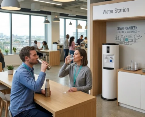 Discover how a water cooler can help teams stay cool and productive in the heat