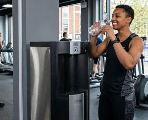 A water cooler is vital for any and every gym or exercise facility