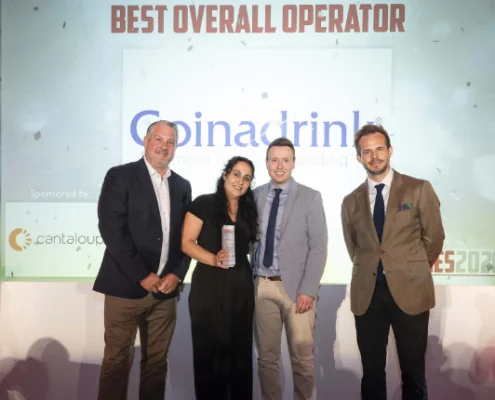 Coinadrink scooped Best Overall Operator at The Vendies 2026 Awards, and was highly commended in the Customer Service award