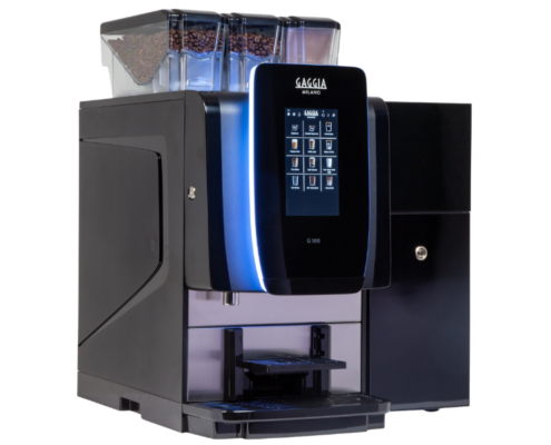 The Gaggia G100 fresh milk tabletop coffee machine is a great way to introduce coffee shop-style beverages into the workplace