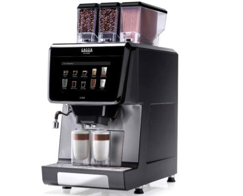 The Gaggia G500 Commercial Coffee Machine is available with dual milk technology, so you can cater to demand for dairy-free milk.
