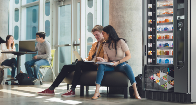 Traditional vending machines still have a place in certain industries and environments, such as education, healthcare and factories.
