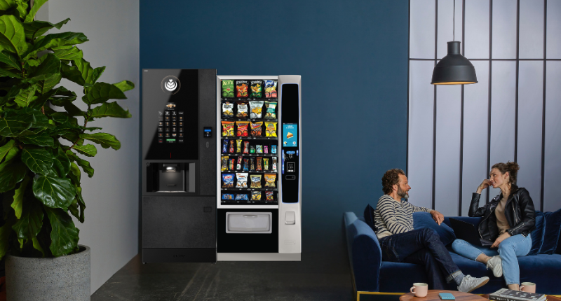 The Cali 2 hot drinks vending machine is a fantastic option for break out areas