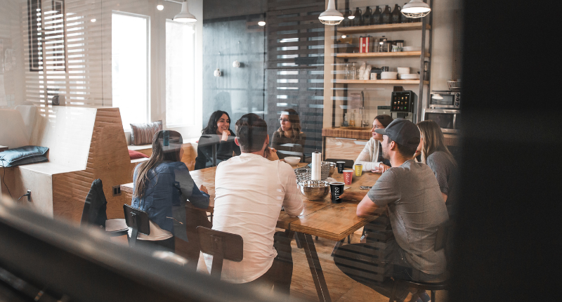 Coffee machine conversation is another benefit of upgrading your workplace coffee solution, with informal discussions helping team members to collaborate and bond.