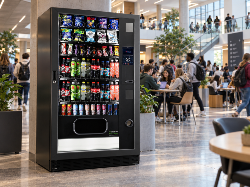 Quinto Pro Snack and Cold Drinks Vending Machine