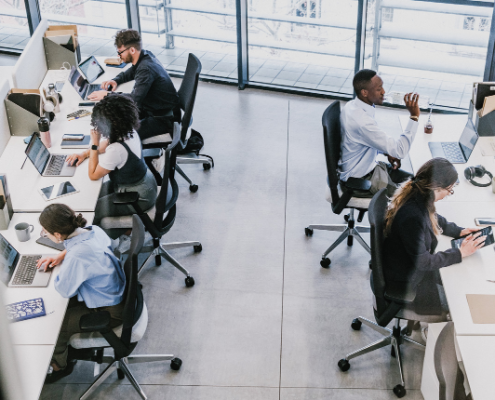 There may be a gap between what employers think they're doing to support staff wellbeing, and how employees feel about what is offered.