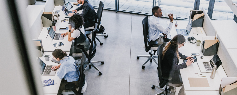 There may be a gap between what employers think they're doing to support staff wellbeing, and how employees feel about what is offered.