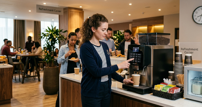 Vending for hotels can be a surefire way to improve the guest experience and expand their refreshment options on-site.